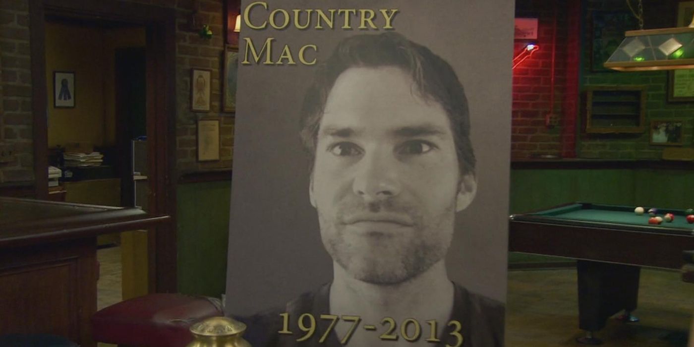 Country Mac dies in It&rsquo;s Always Sunny