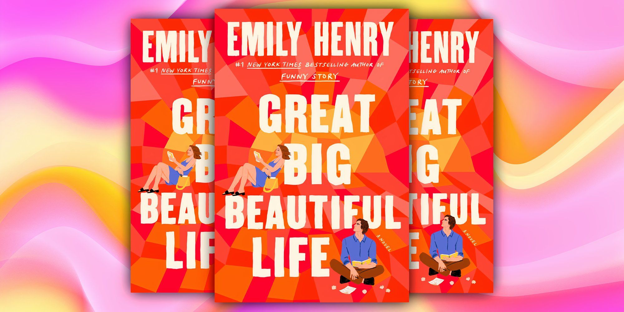 cover of Great Big Beautiful Life by Emily Henry copia-1