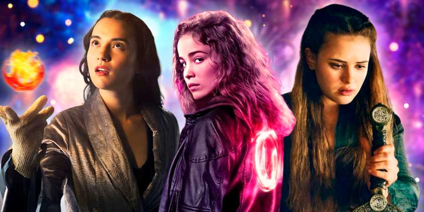 Alina in Shadow and Bone, Ava in Warrior Nun, and Nimue in Cursed