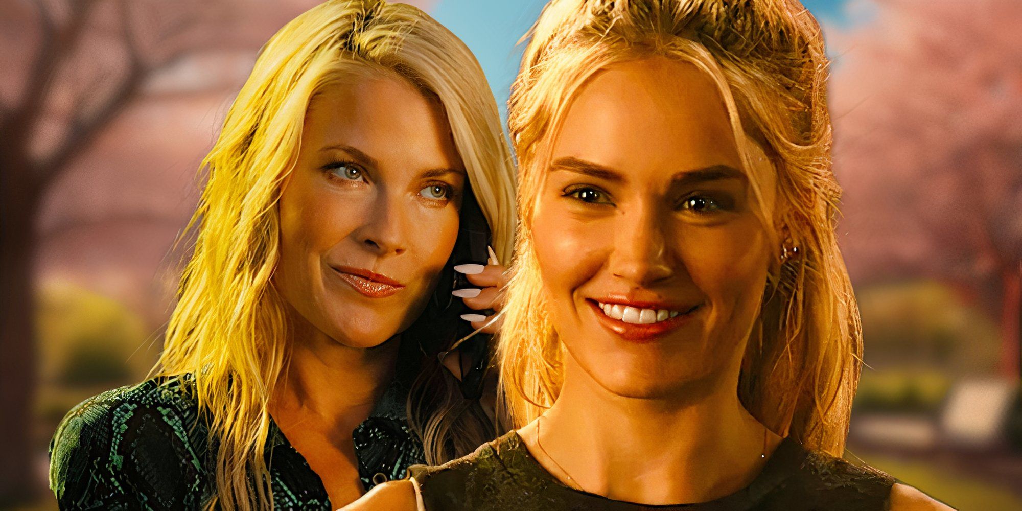 Custom image of Ali Larter and Michelle Randolph in Landman