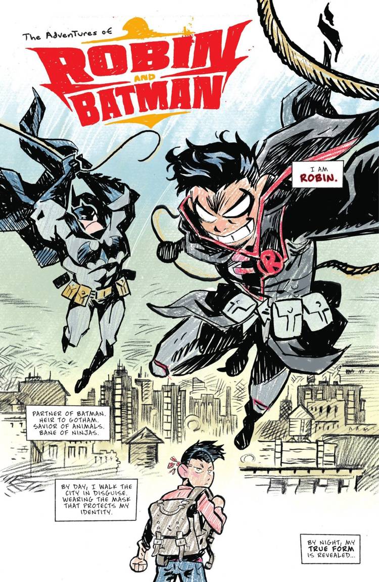 Damian Wayne Talks About Robin Being His True Identity