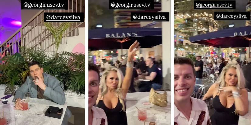 Darcey Silva Georgi Rusev Jovi Dufren 90 Day Fiance partying in Miami