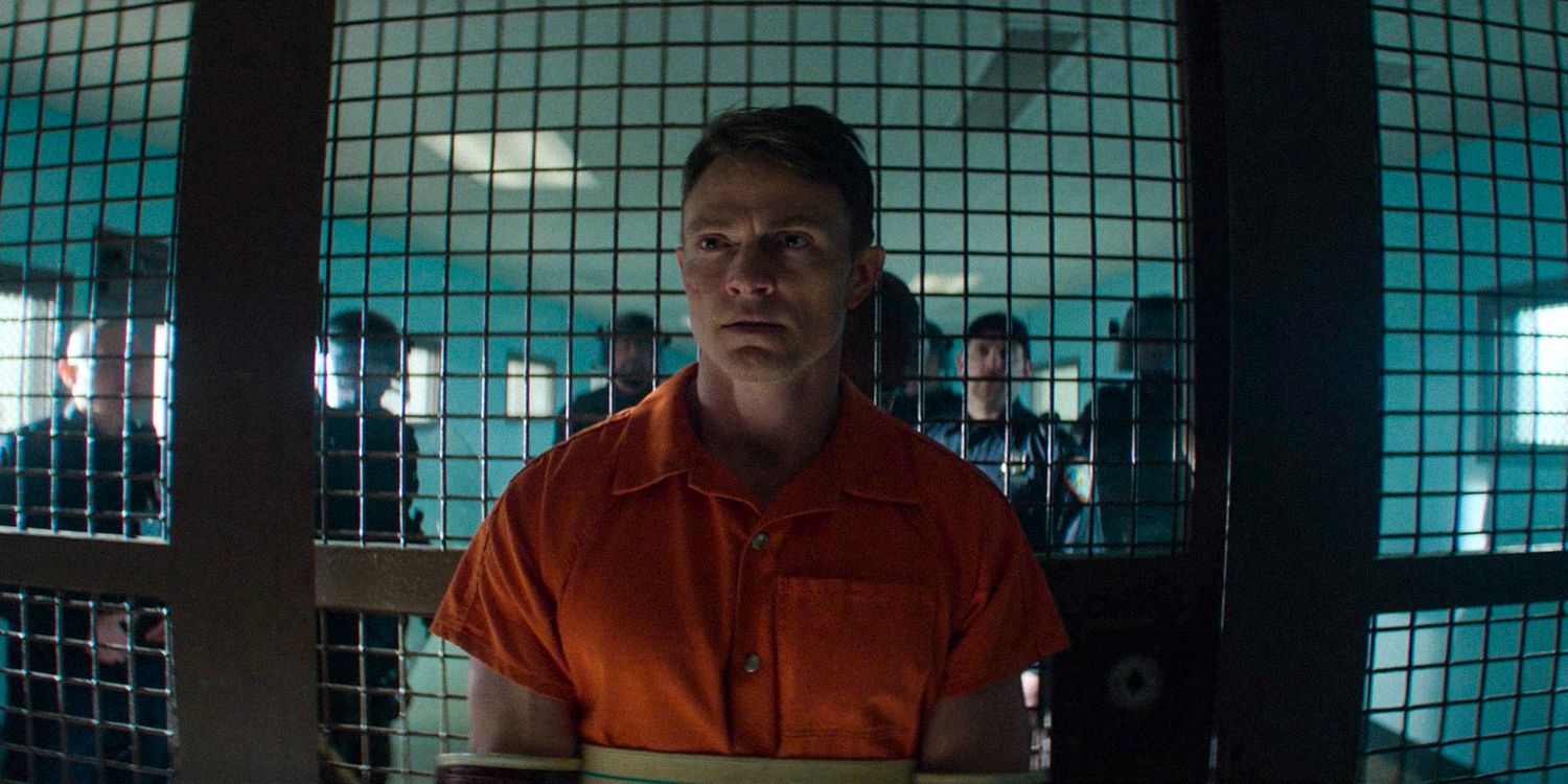 Poindexter (Wilson Bethel) in prison in Daredevil: Born Again Season 1 Ep 8