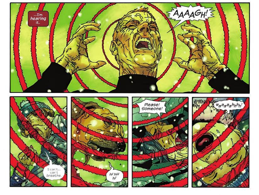 Daredevil Grasps His Head in Pain as He Regains His Powers
