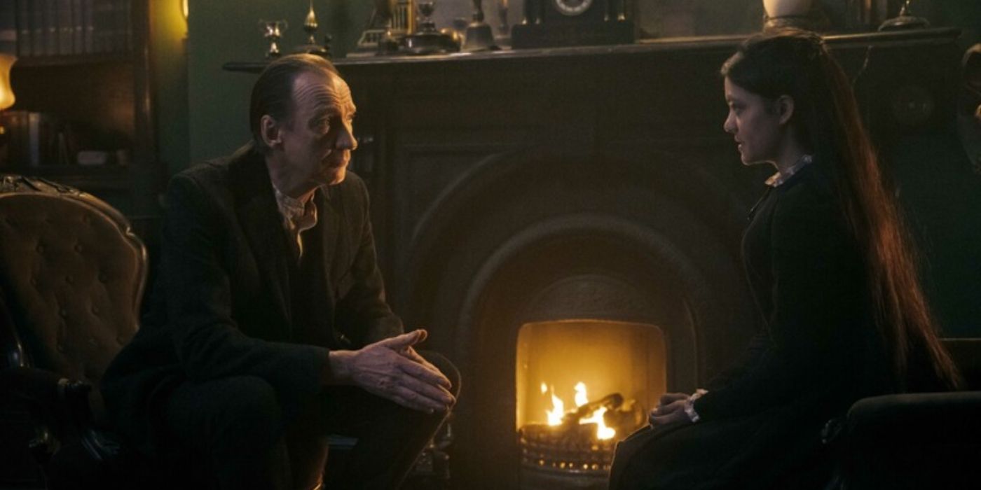 David Thewlis and Blu Hunt in Sherlock & Daughter