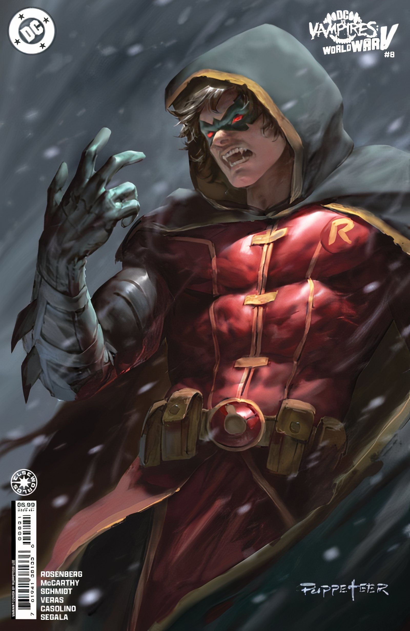 Dc vs vampires world war v #8 robin