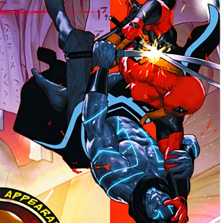 deadpool falling
