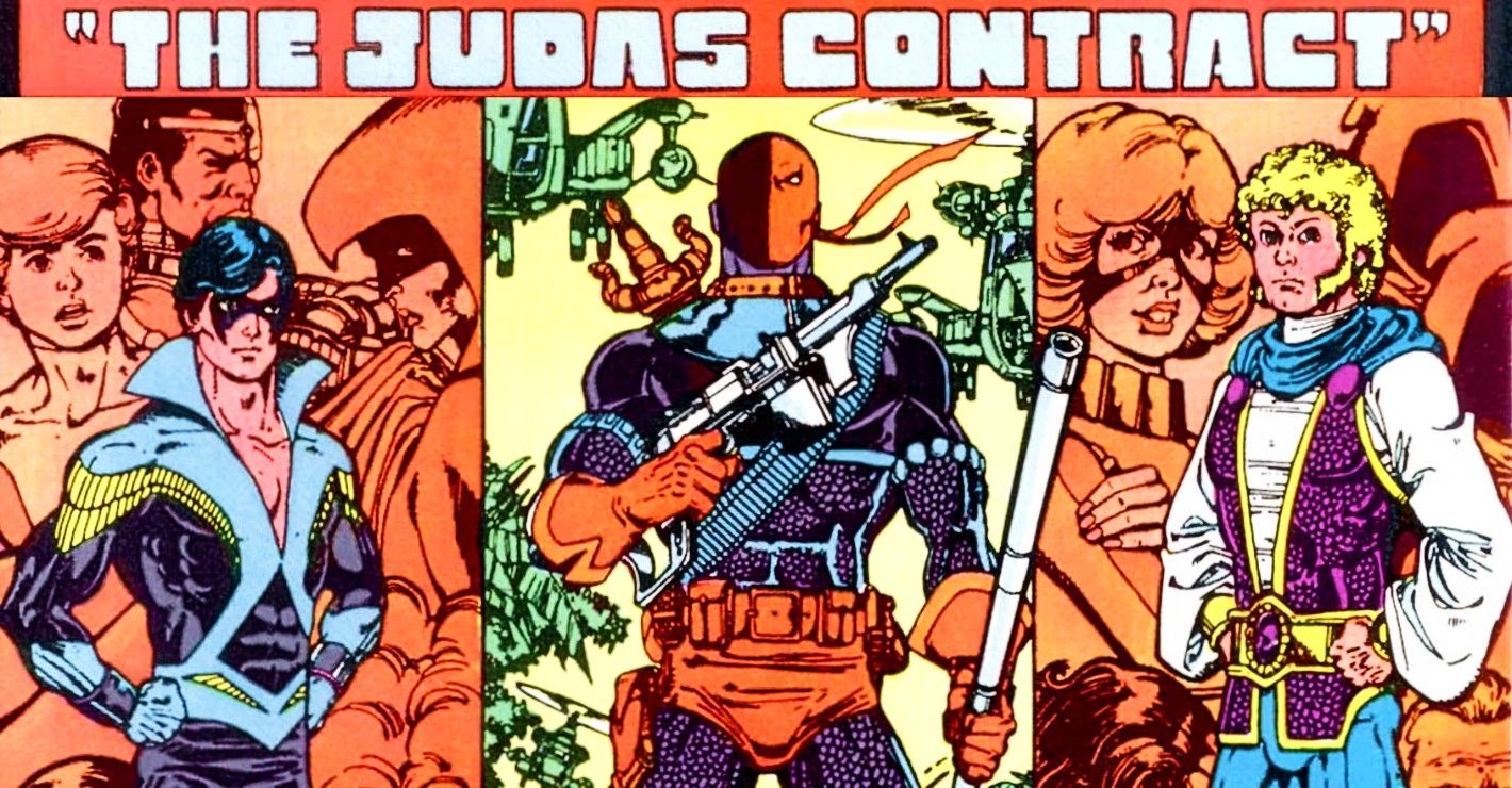 Deathstroke Judas Contract comic cover, cropped