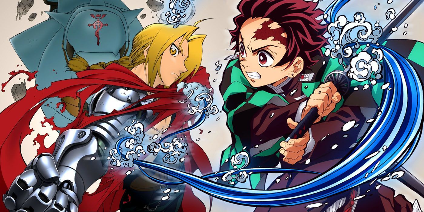 Demon Slayer and Fullmetal Alchemist Cover Image