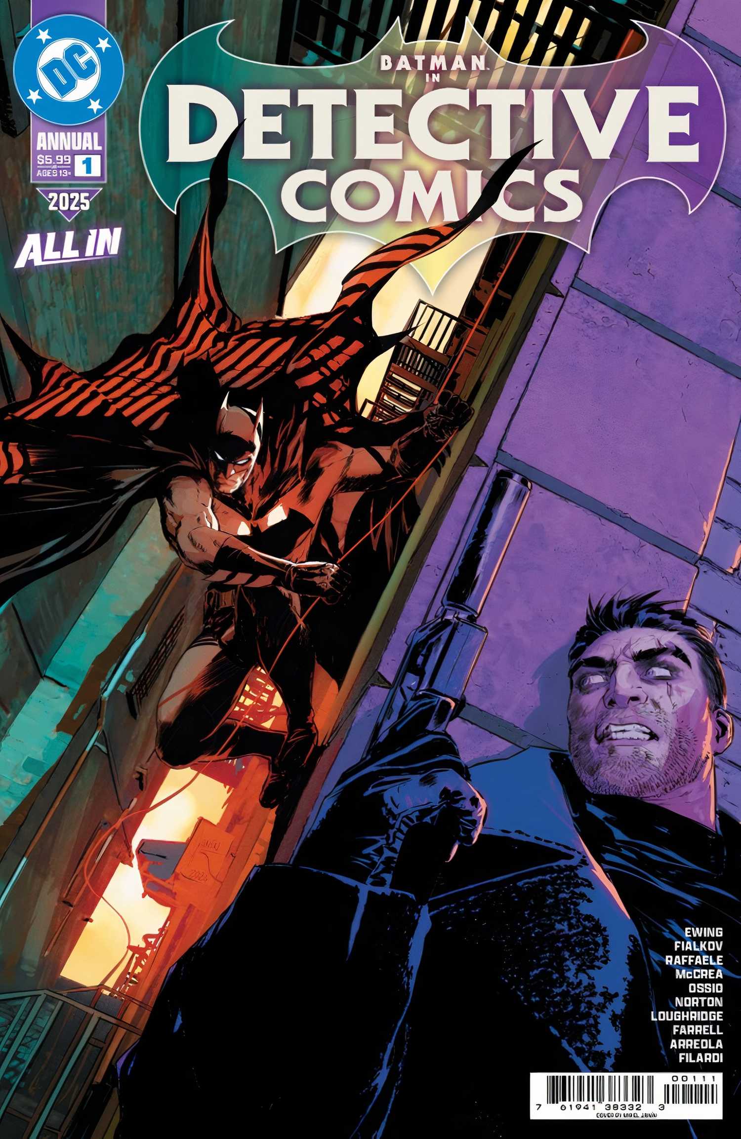 Detective Comics 2025 Annual #1 main cover