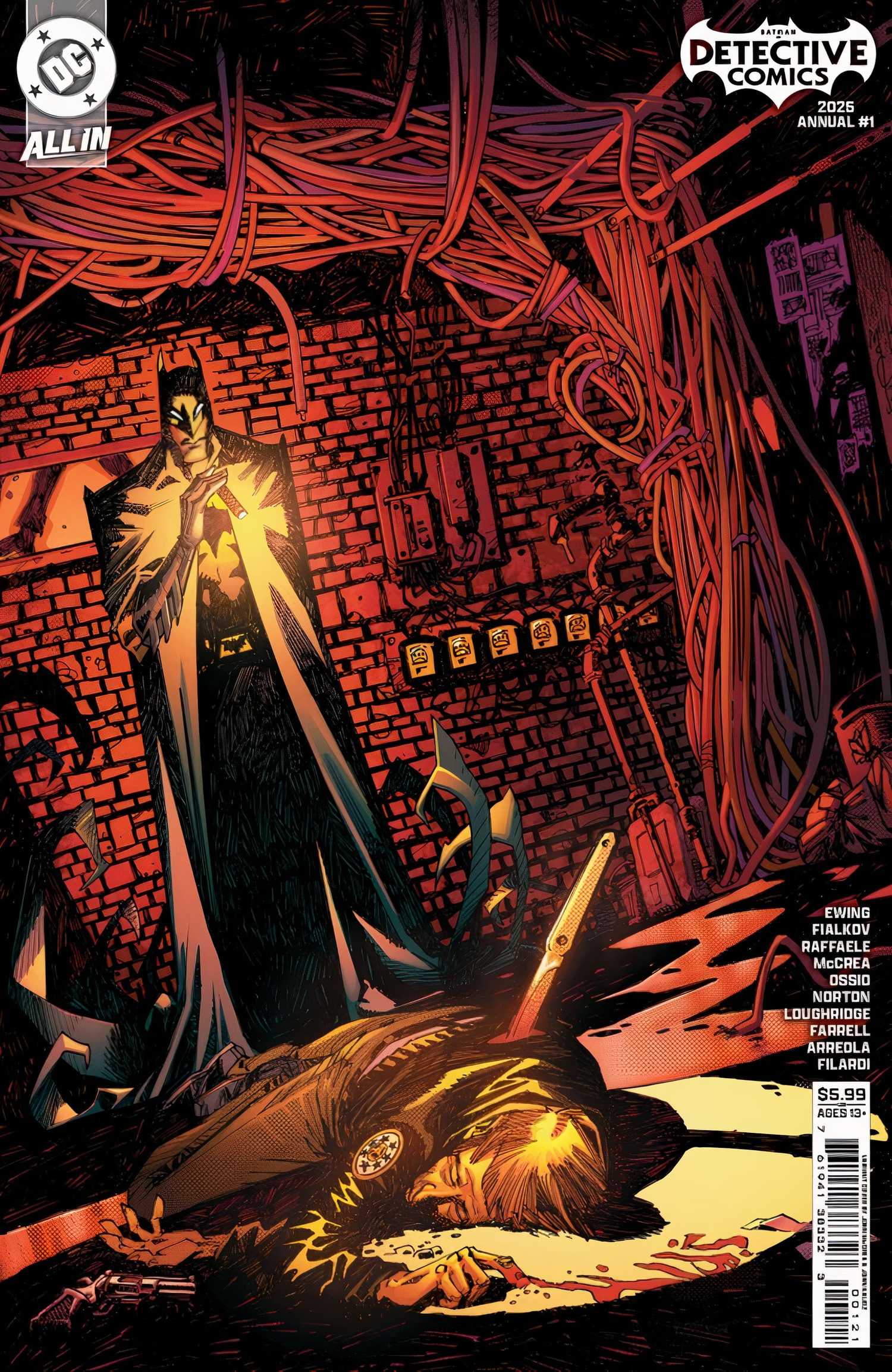 Detective Comics 2025 Annual #1 variant cover