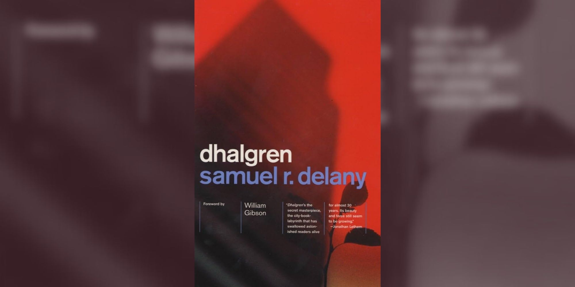 Dhalgren by Samuel Delaney cover