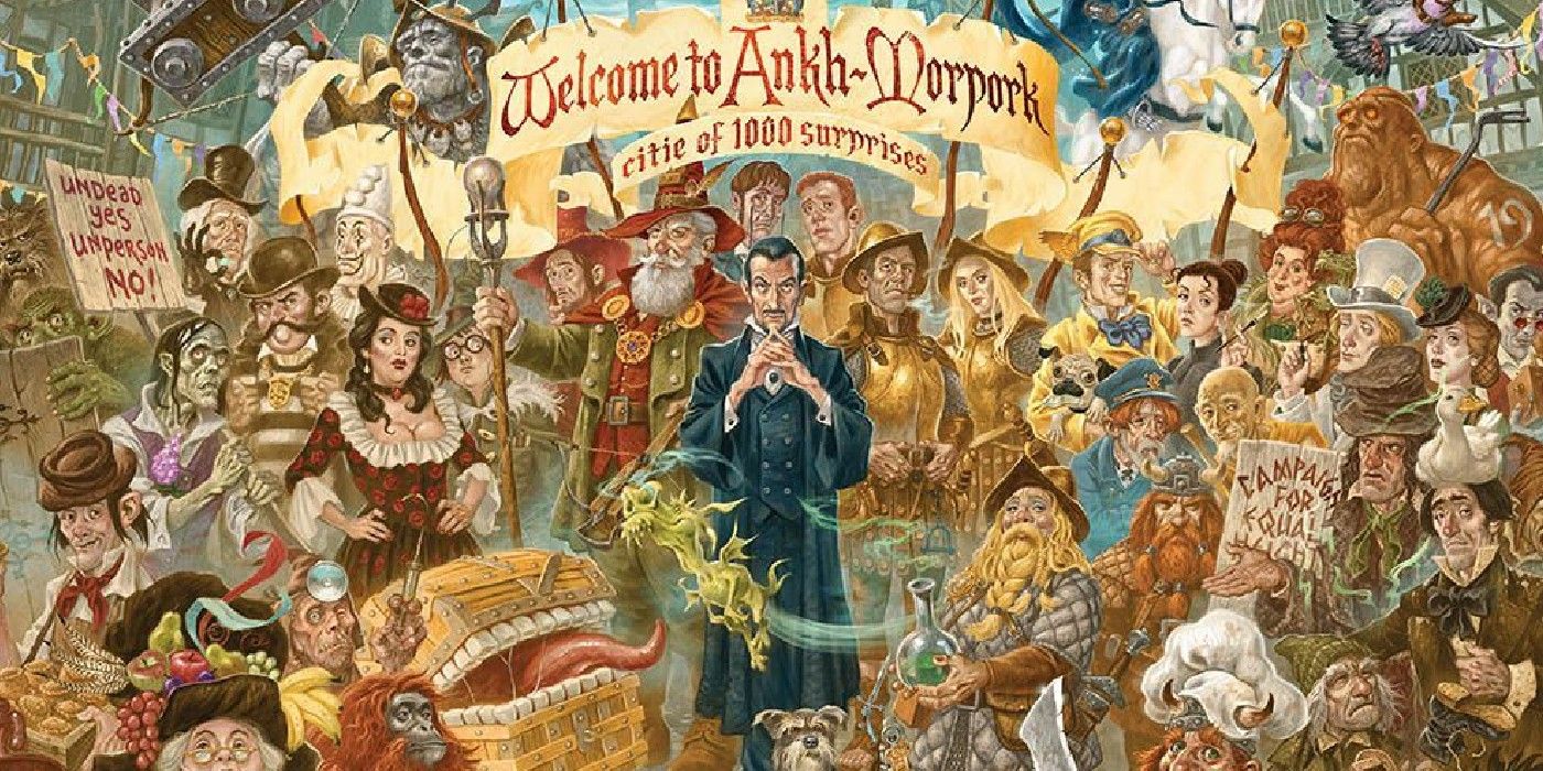 Discworld Ankh Morpork Art