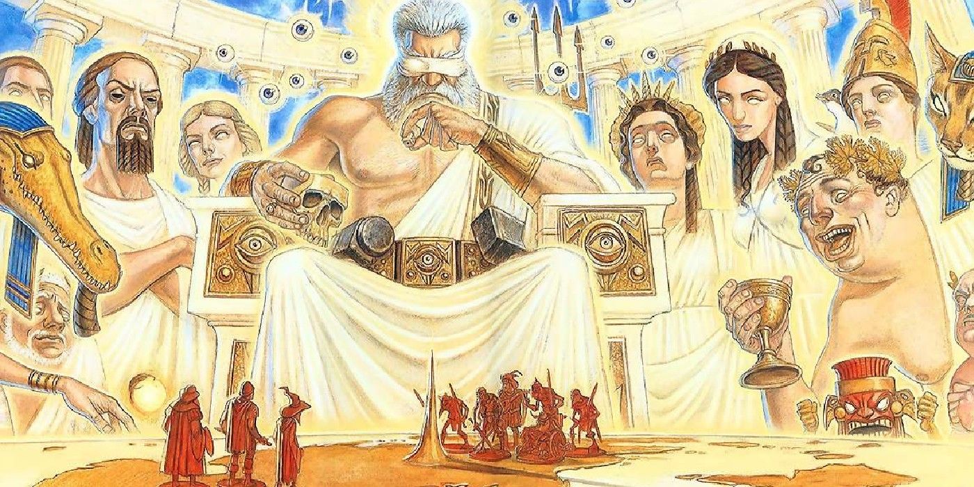 discworld gods in the last hero