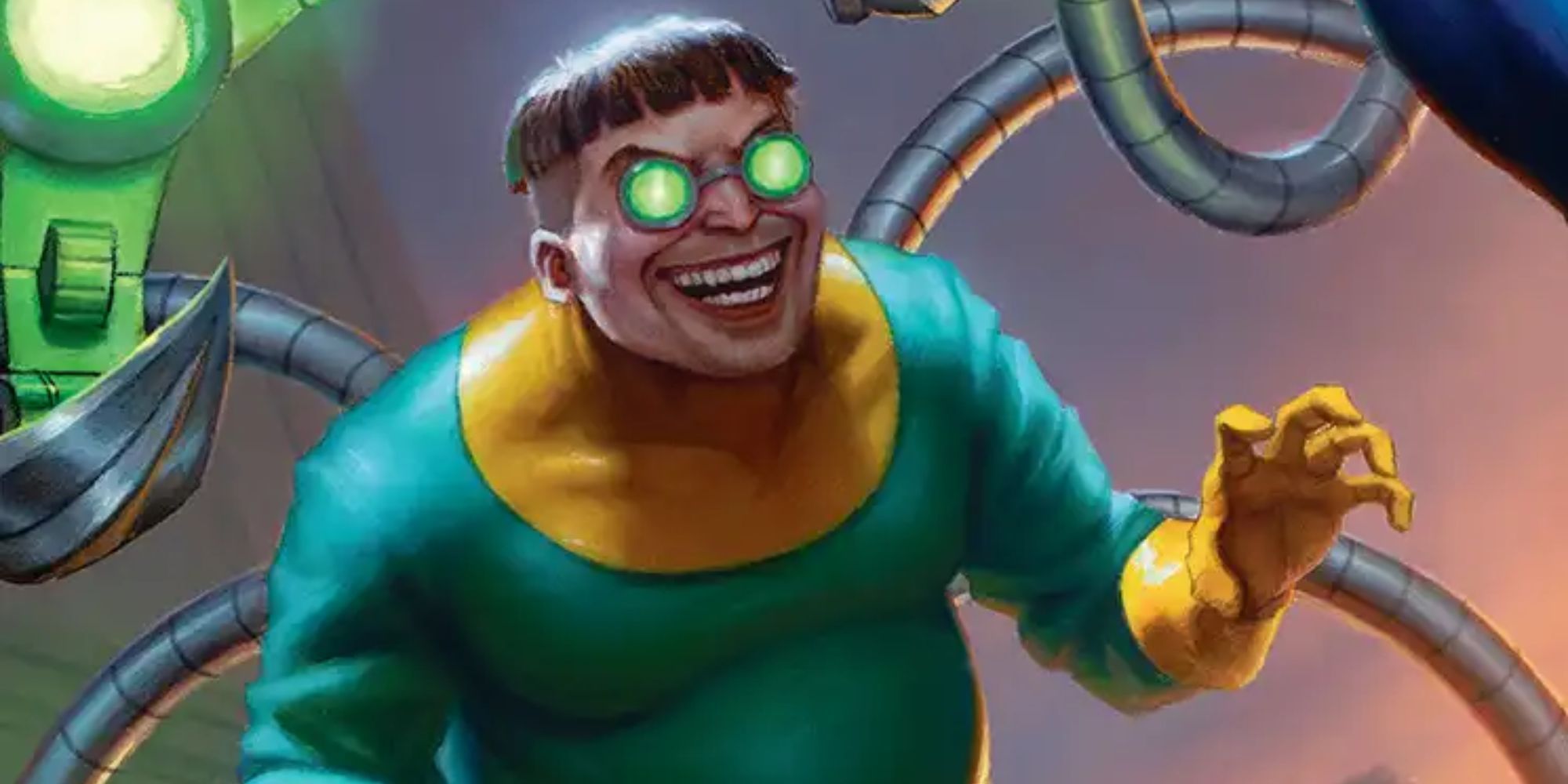 Doc Ock art from Magic The Gathering by Dan Dos Santos