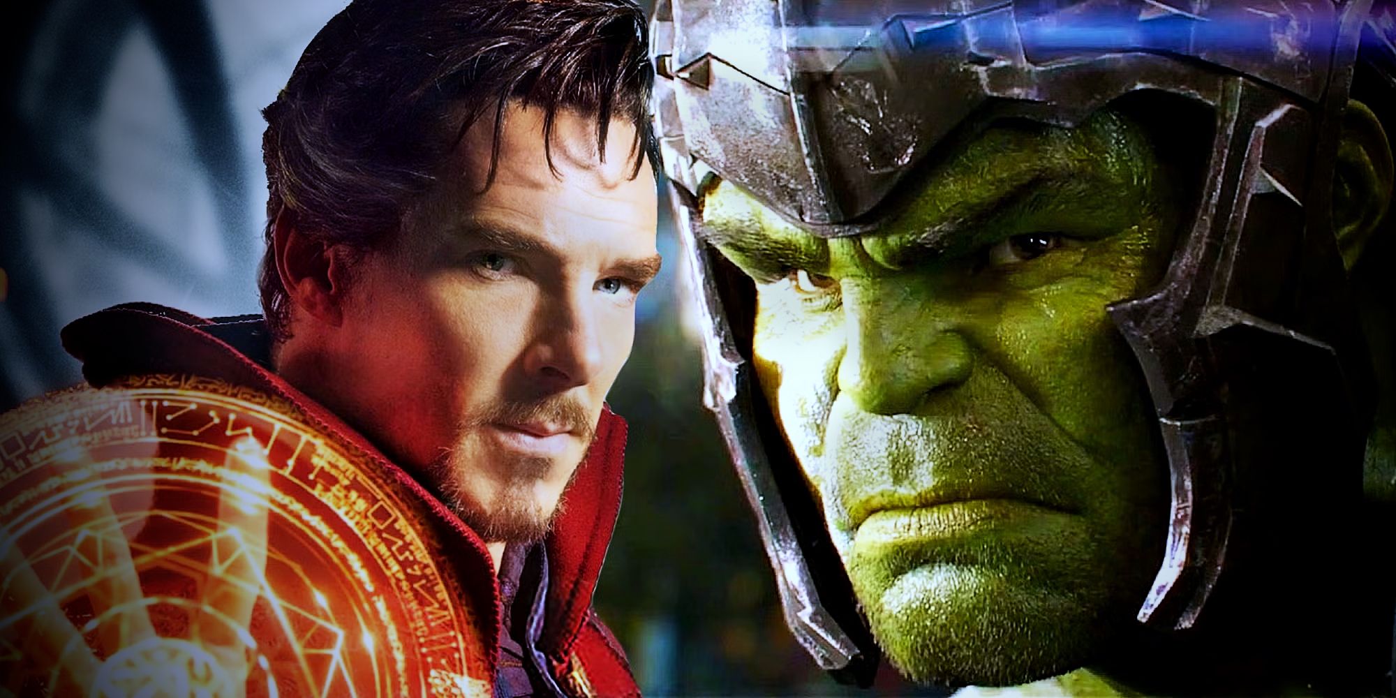 Doctor Strange and Hulk in MCU Movie Images