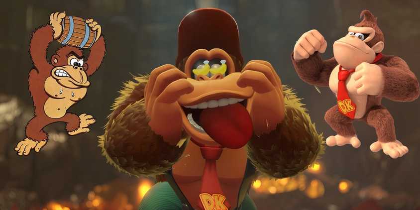 Donkey Kong From Different Eras