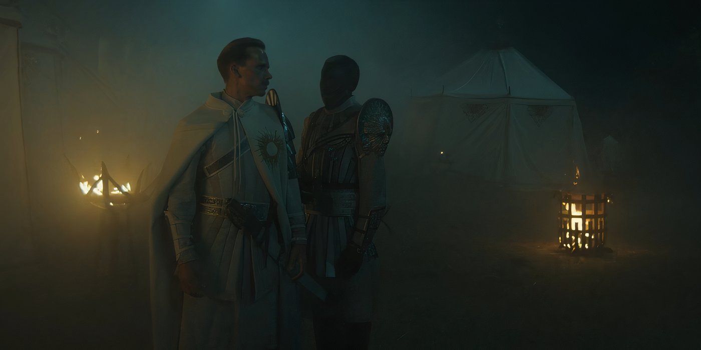 Eamon Valda and Child Byar In Wheel of Time