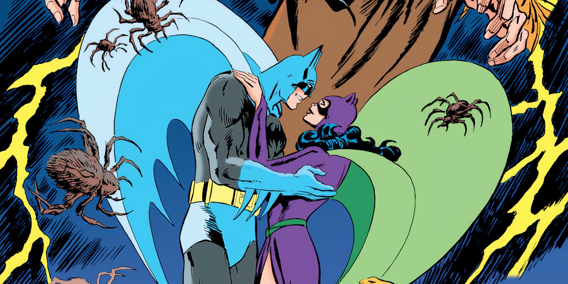 Earth Two Batman and Catwoman Together DC