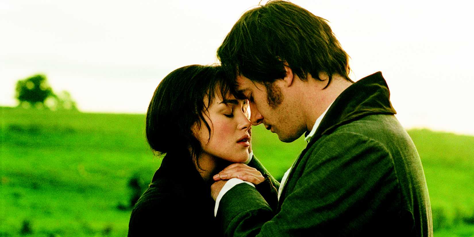 Elizabeth & Darcy forehead touch in Pride & Prejudice