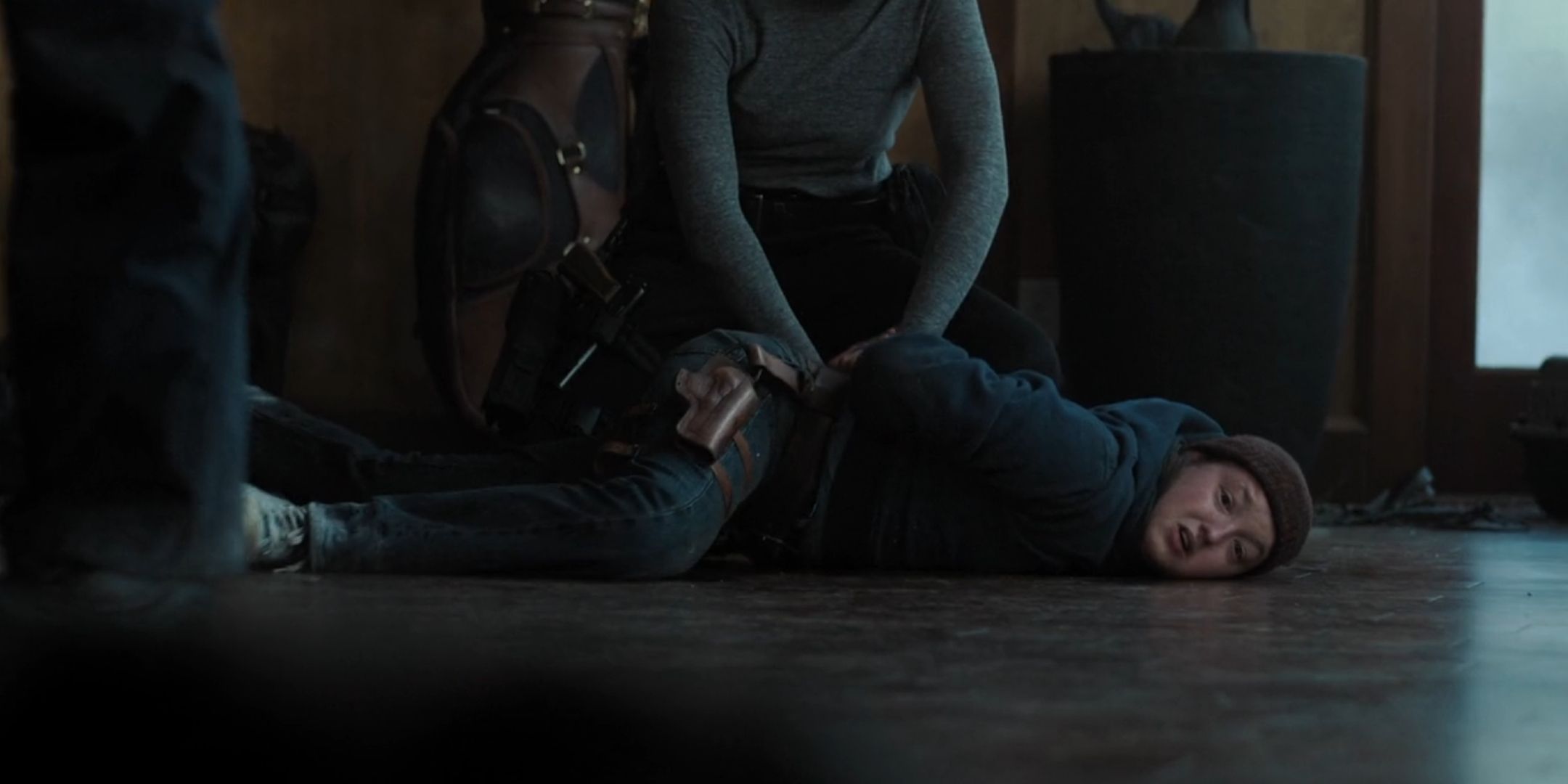 Ellie seeing Joel beaten in The Last of Us season 2