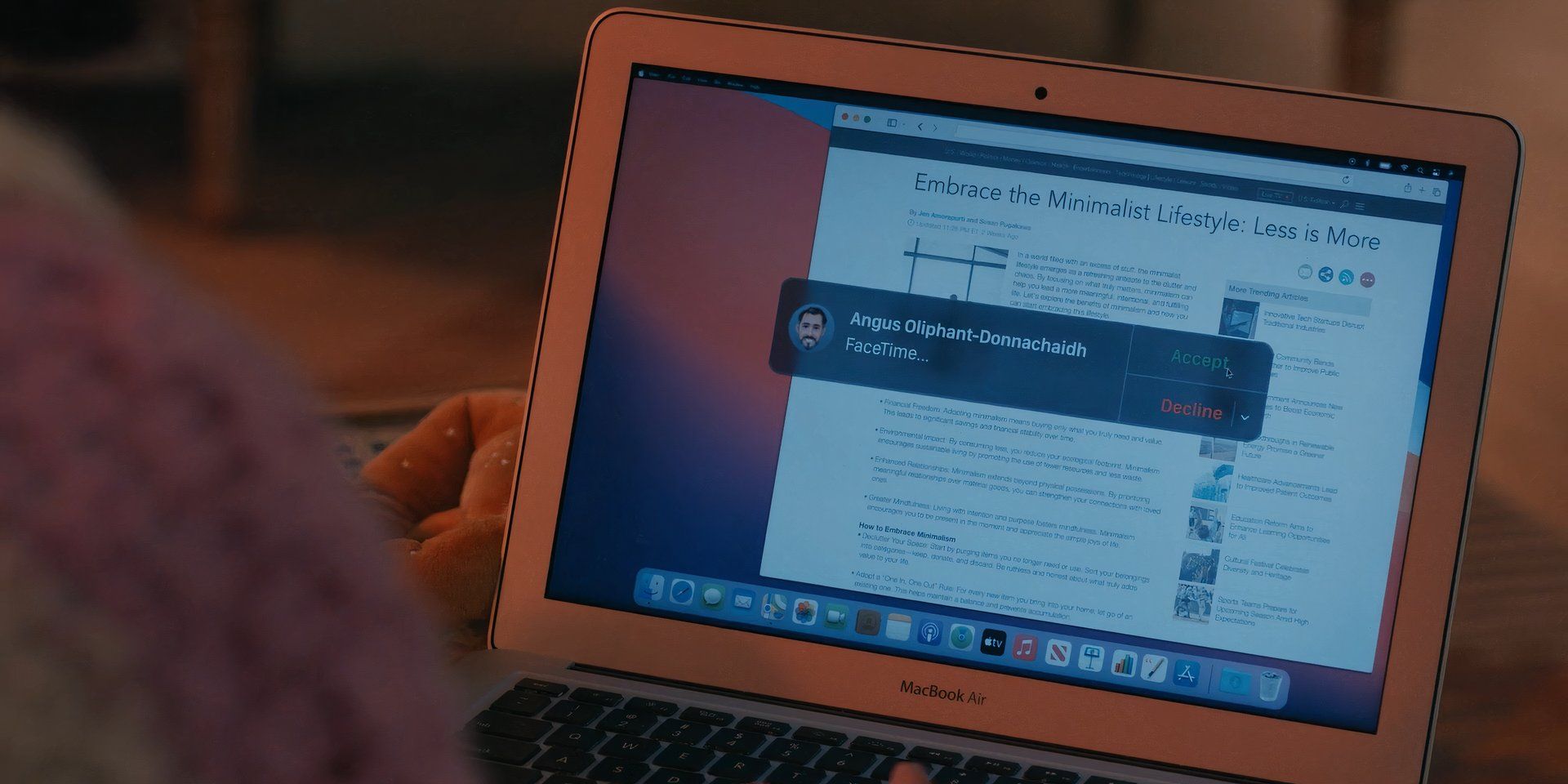 Elsbeth FaceTimes with Angus in Elsbeth season 2, episode 16