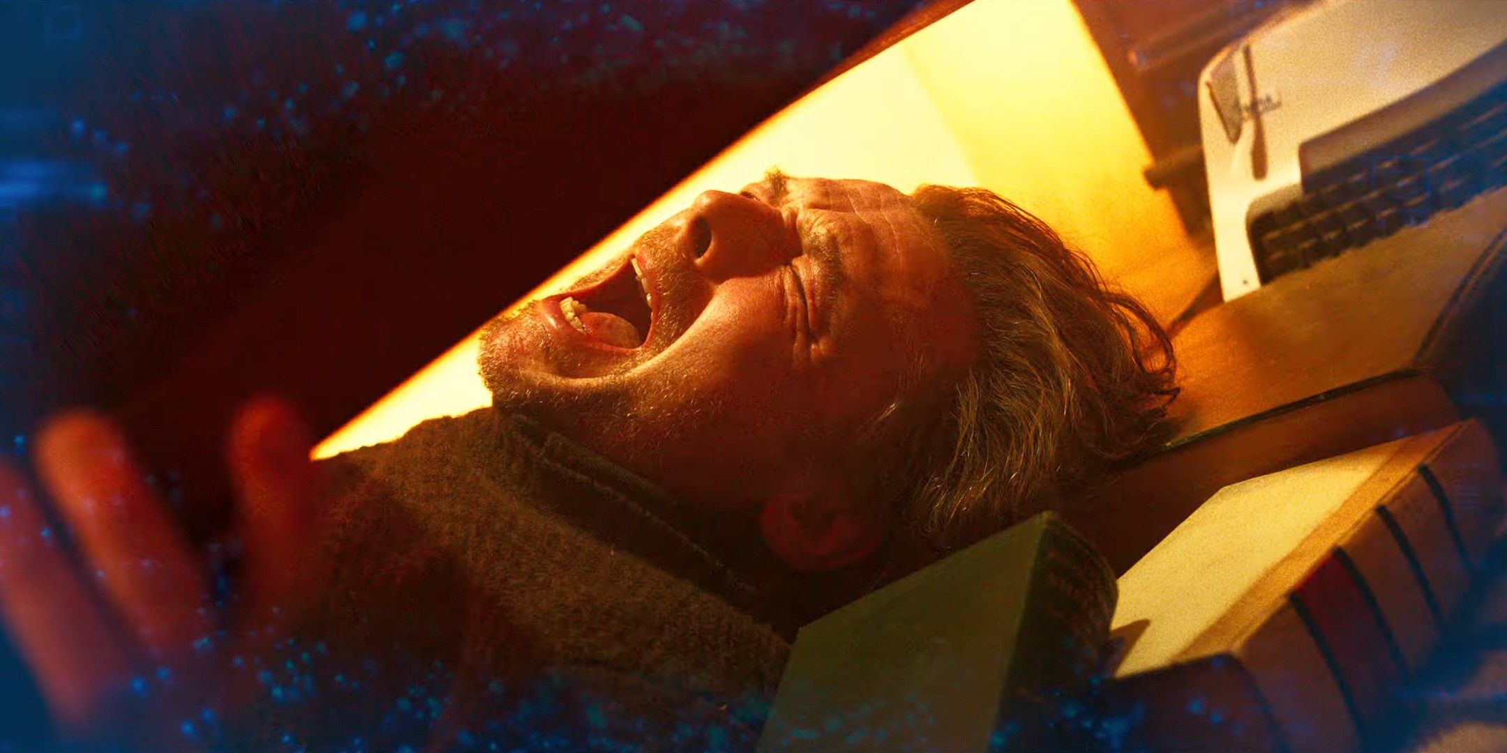 Benji screaming in Mission: Impossible - The Final Reckoning