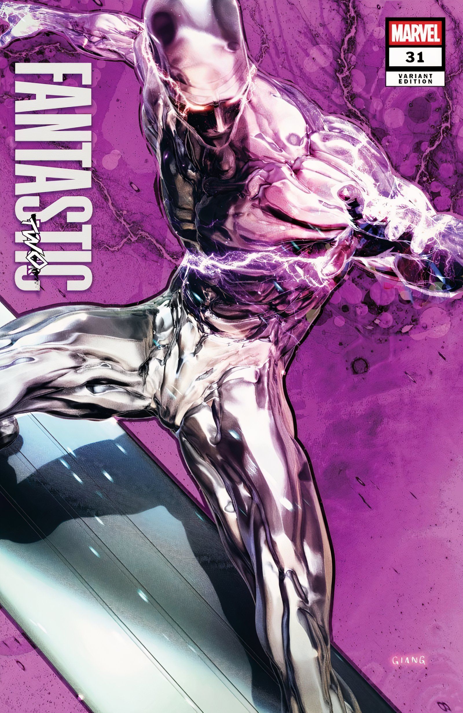 Fantastic Four #31 incentive cover silver surfer
