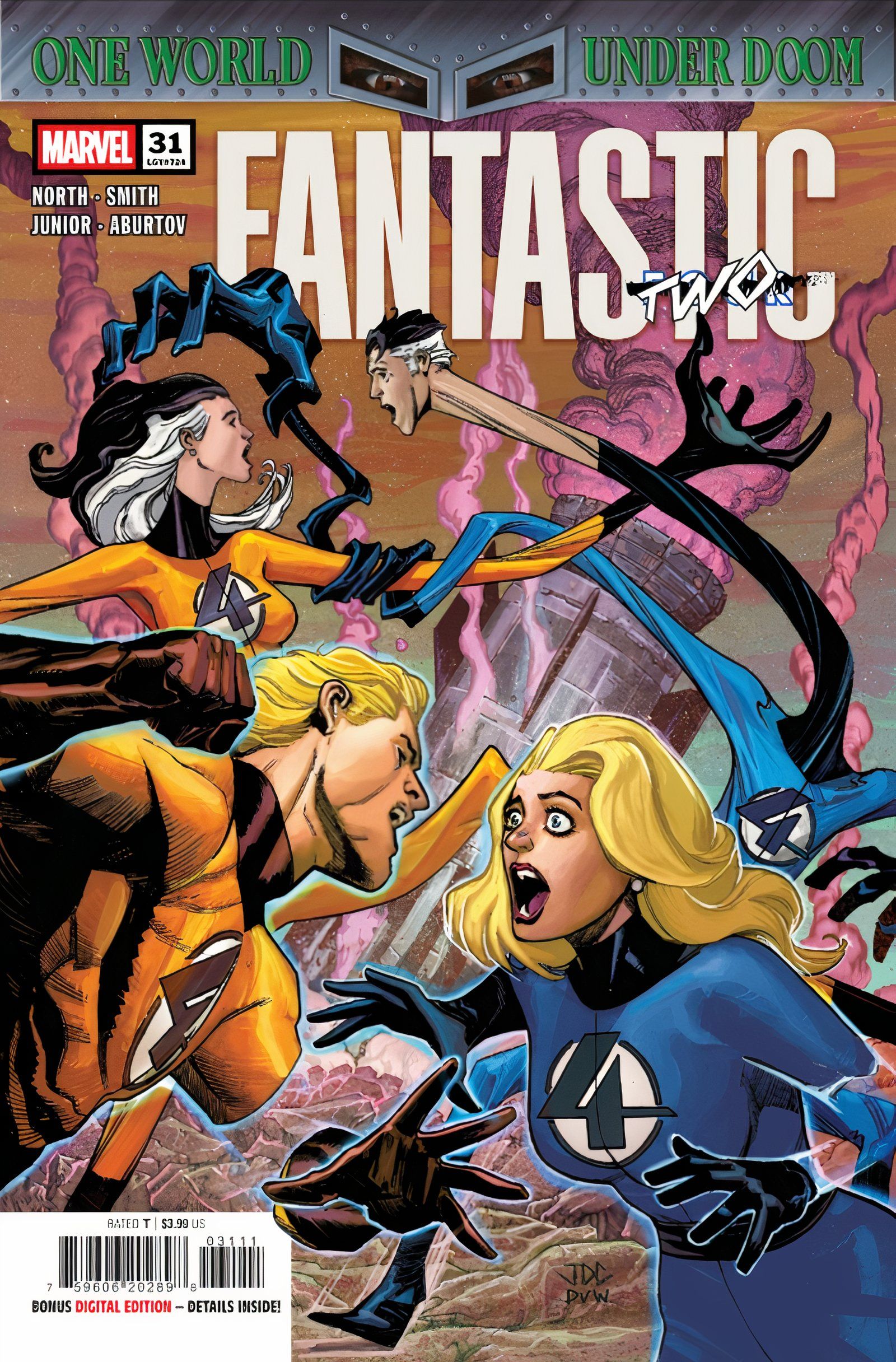 Fantastic Four #31 main cover