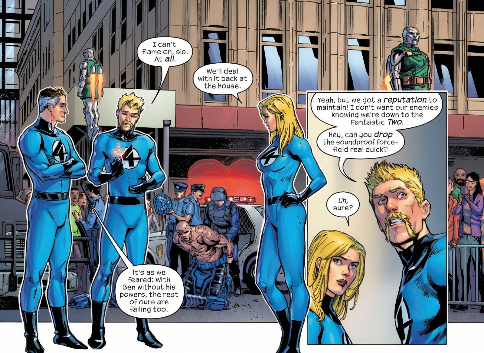 Fantastic Four #31 sound proofing