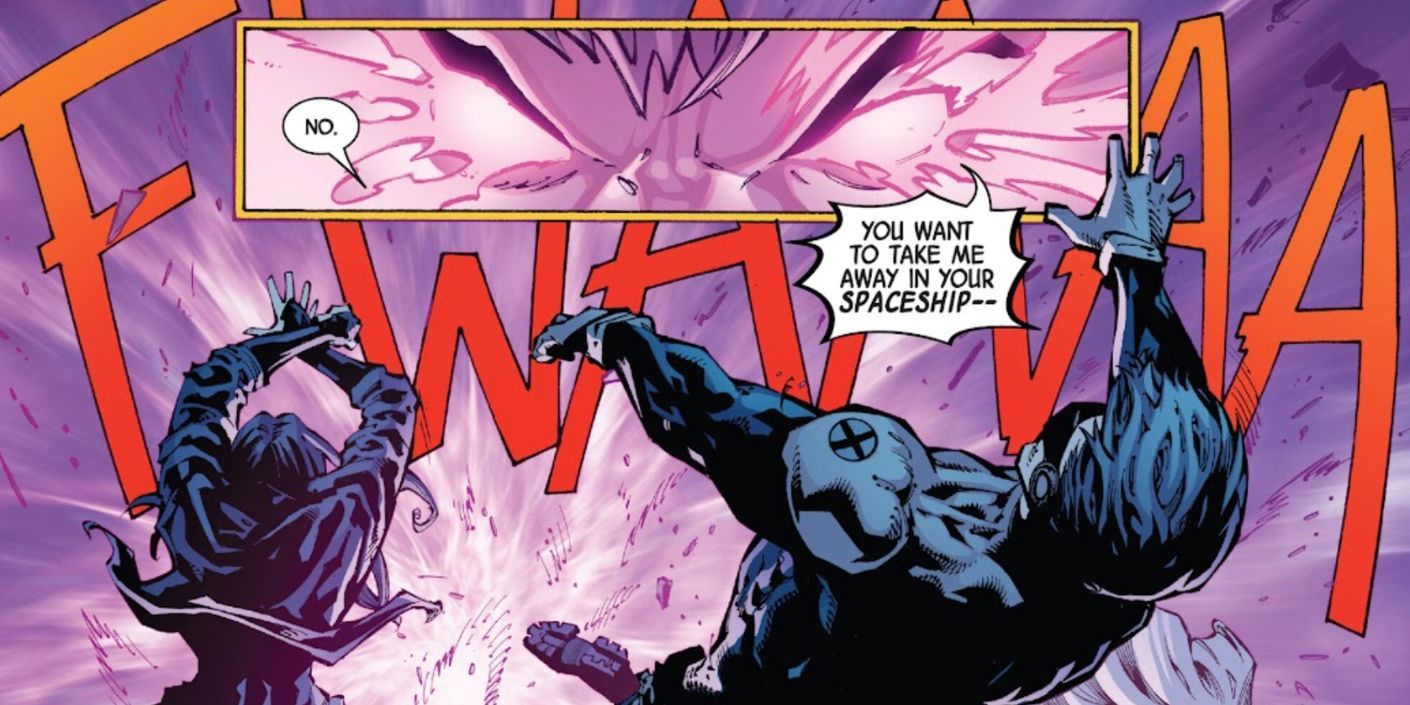 X-Men (2024) #2: Ben Liu using his reality warping powers to take down Cyclops and Psylocke