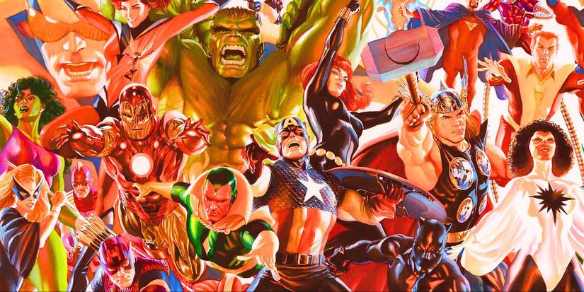 Marvel 60th Anniversary Artwork by Alex Ross