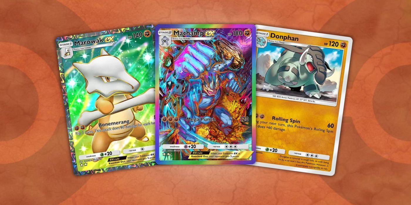 Fighting Cards from Pokémon TCG Pocket.