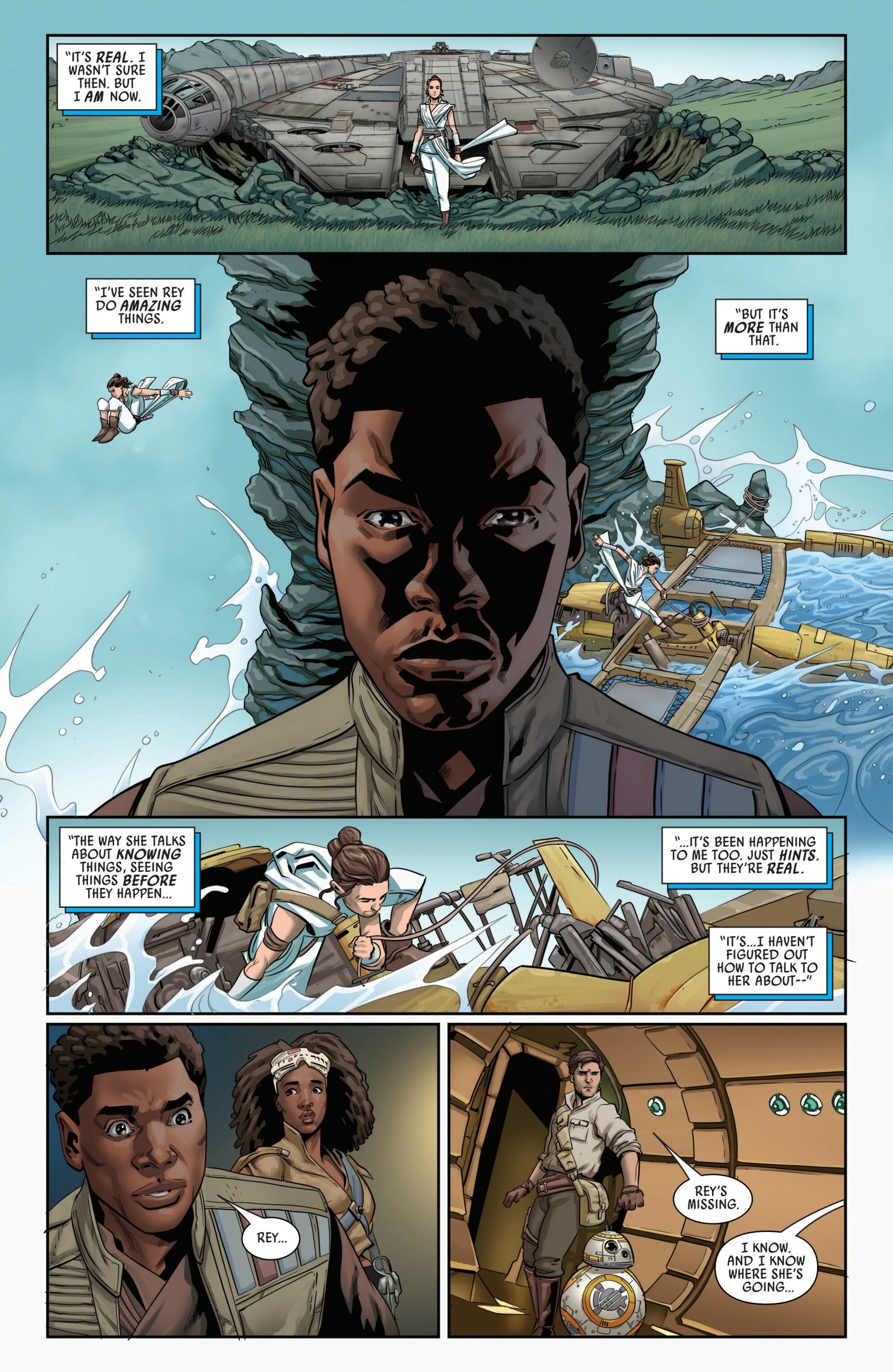 Finn's Force Sensitivity Confirmed In Rise of Skywalker Adaptation #3