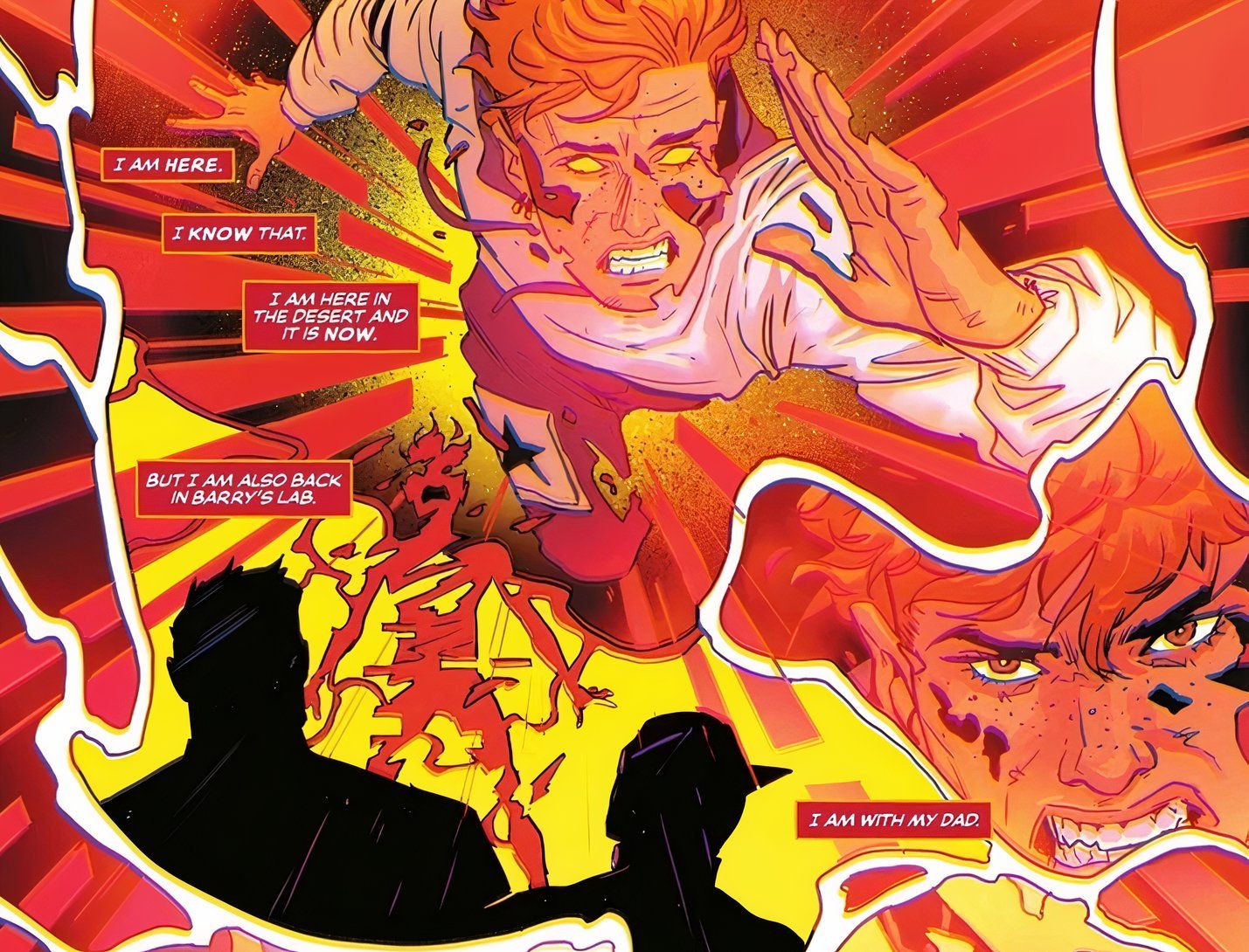 Flash Experiencing Time Shift DC