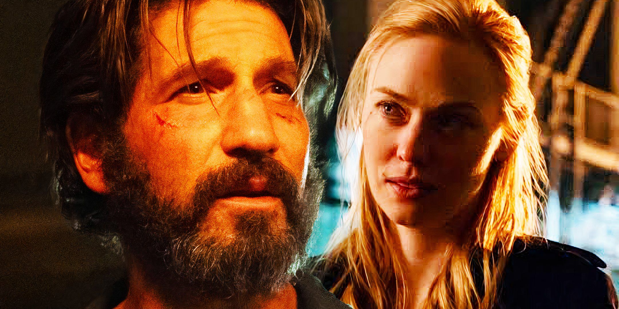 Frank Castle and Karen Page in Daredevil and Daredevil Born Again