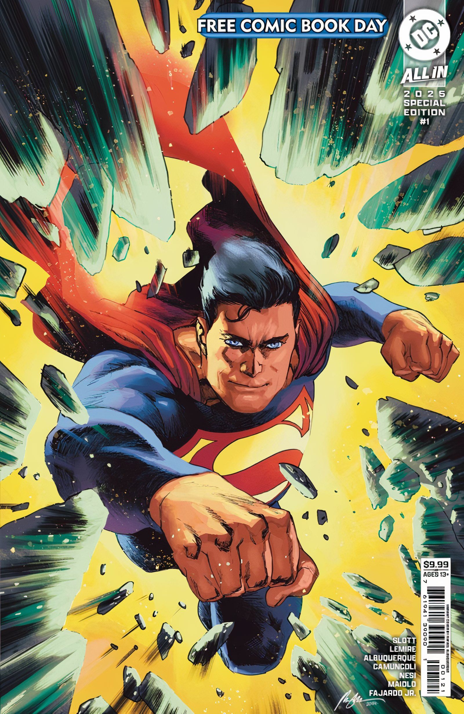 Free Comic Book Day DC 2025 Superman