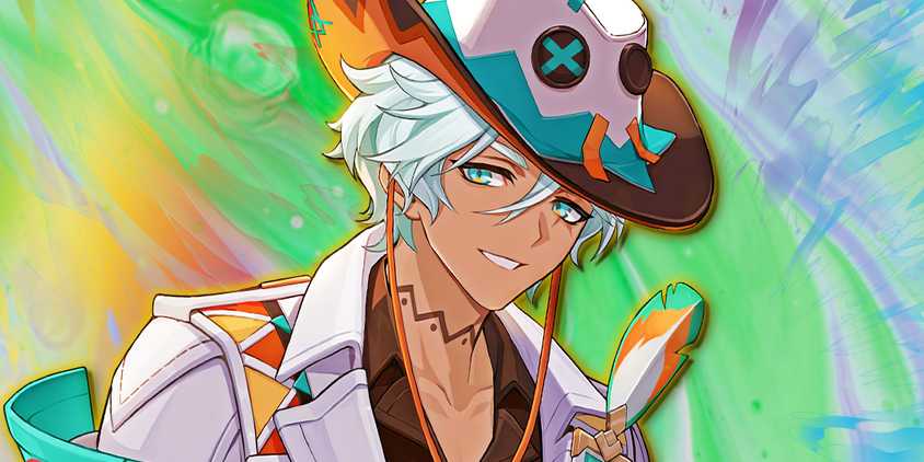 Genshin Impact's Ifa smiles gently.