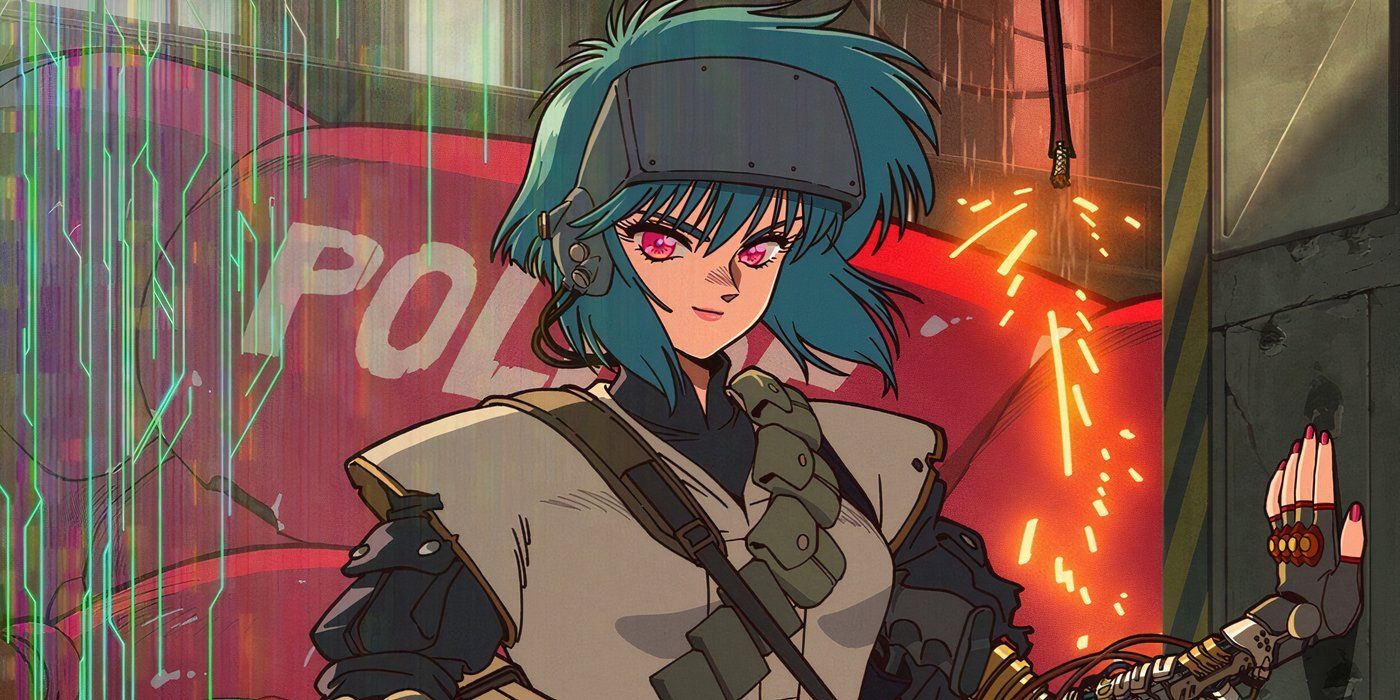 Major Motoko Kusanagi in a promotional image for 2026's The Ghost in the Shell anime series.