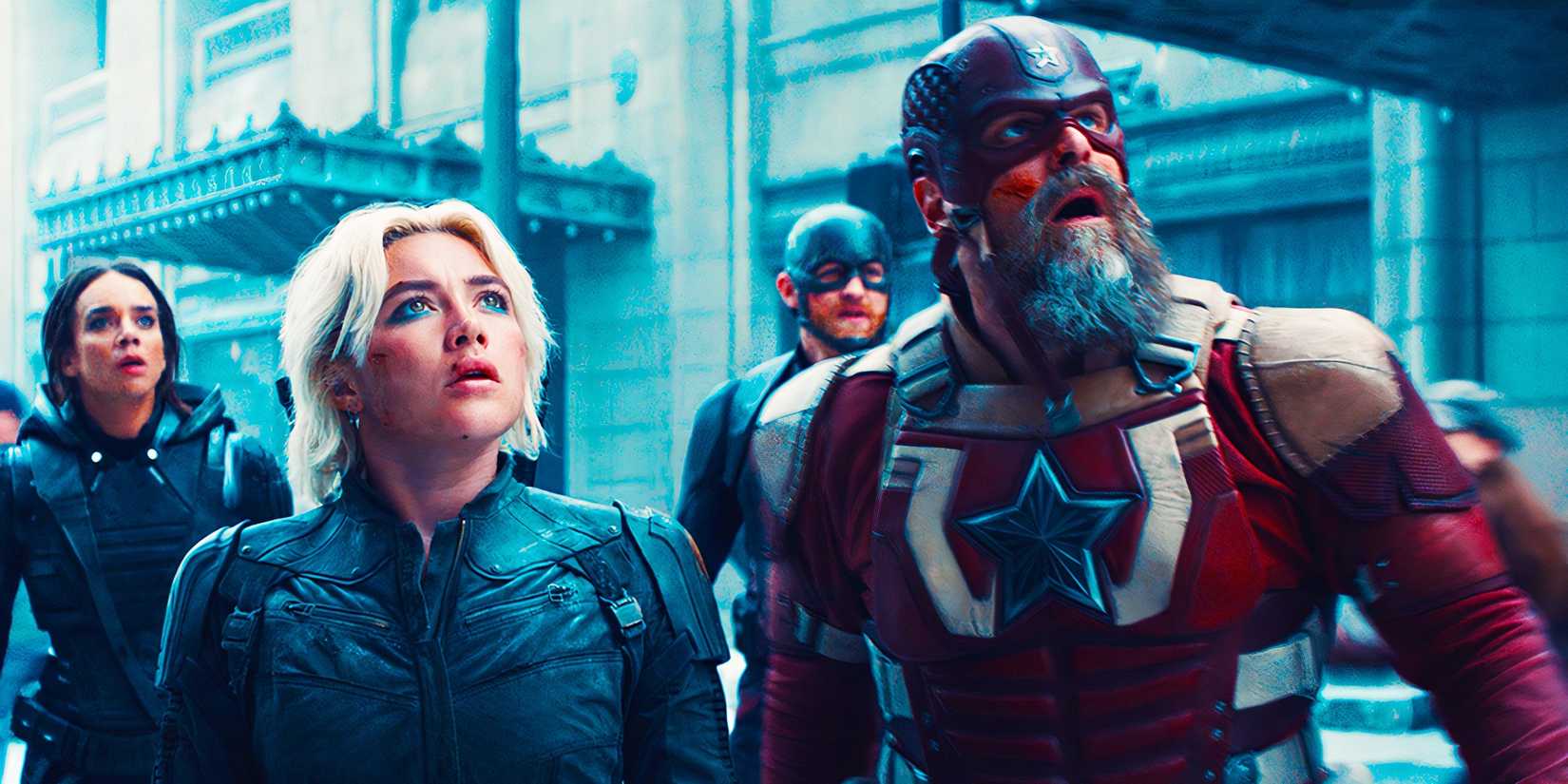 Ghost, Yelena, US Agent and Red Guardian in Thunderbolts*