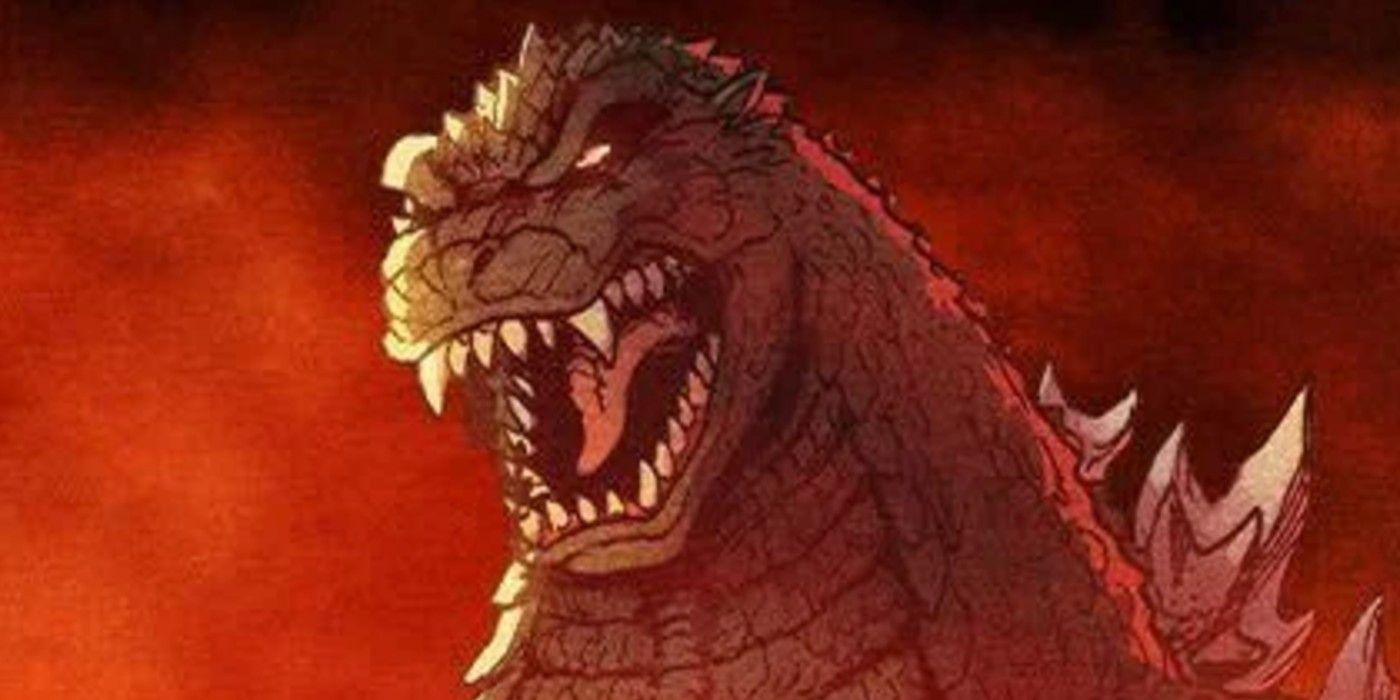 Godzilla Unnatural Disasters cover art close up
