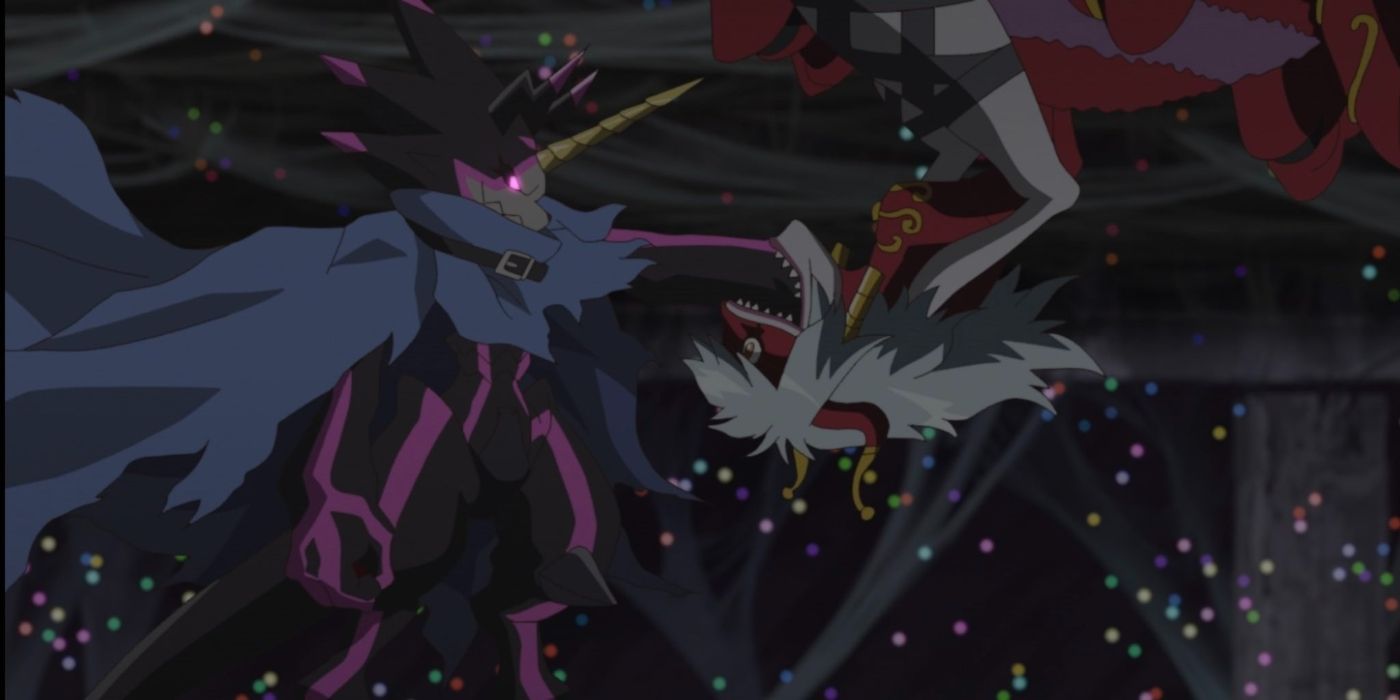 GulusGammamon kills Archnemon by using his flames to burn her from the inside.
