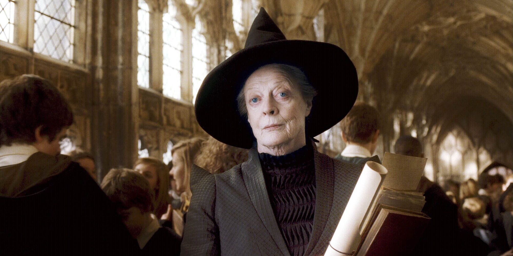 Maggie Smith as Minerva McGonagall in Harry Potter