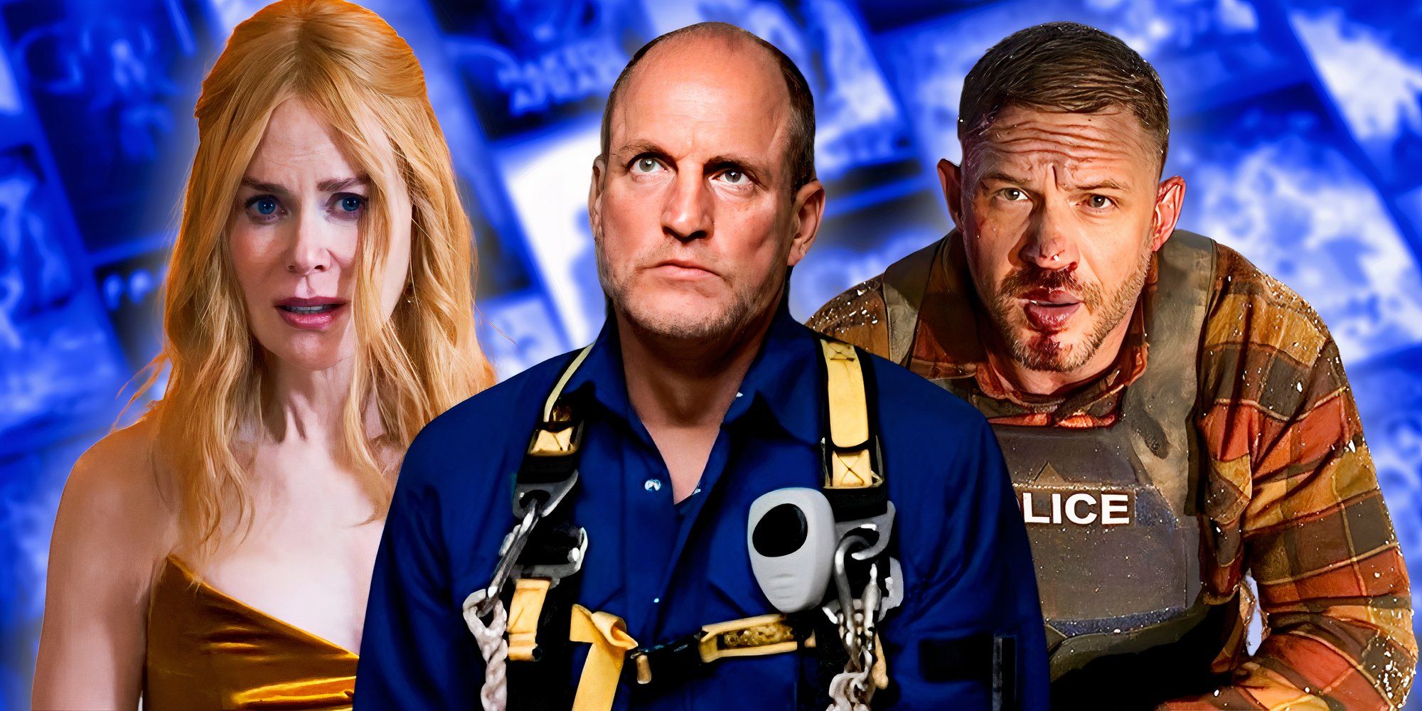 Havoc (Tom Hardy), Last Breath (Woody Harrelson), and Babygirl (Nicole Kidman)