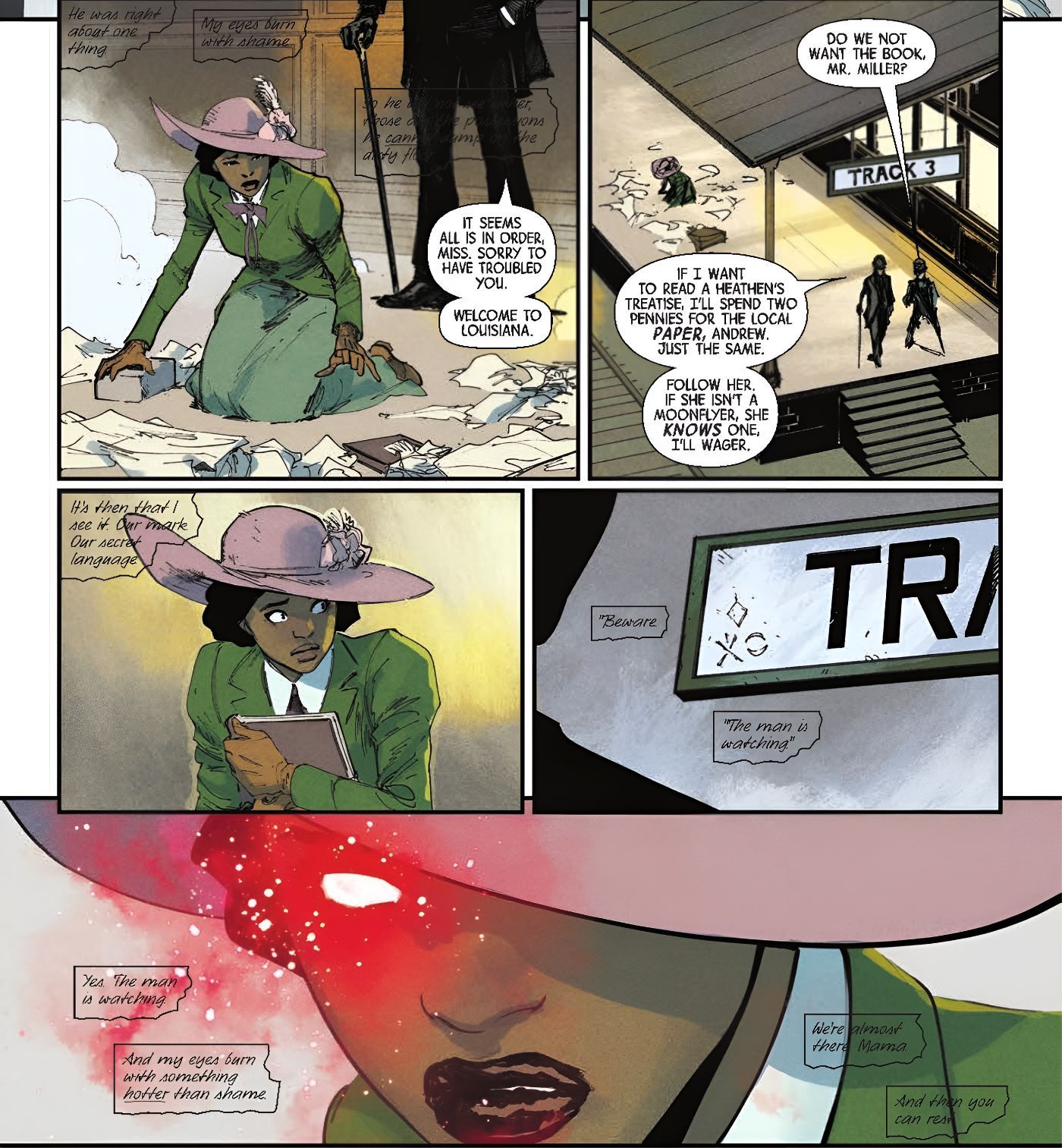 Henry Benjamin&rsquo;s Eye Glows Red After Someone Throws Her Baggage Everywhere