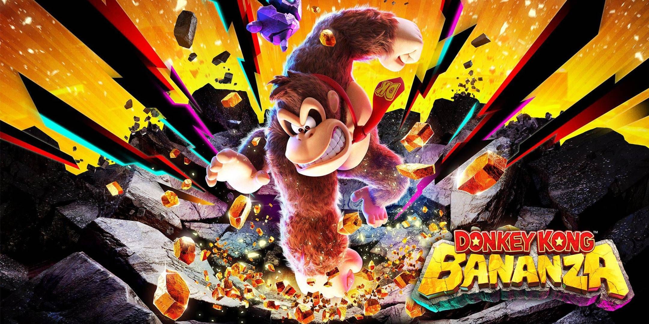Donkey Kong Bananza key art