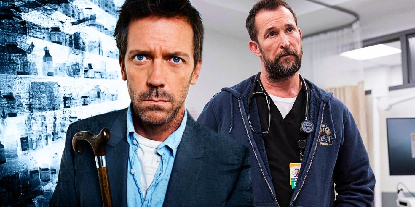 House MD and Dr Robby in The Pitt