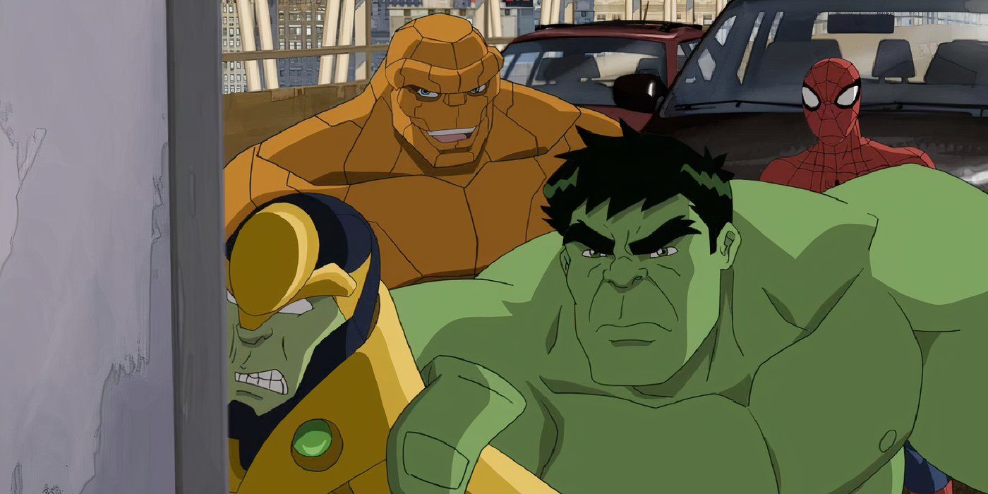 Hulk and Thing in Ultimate Spider-Man