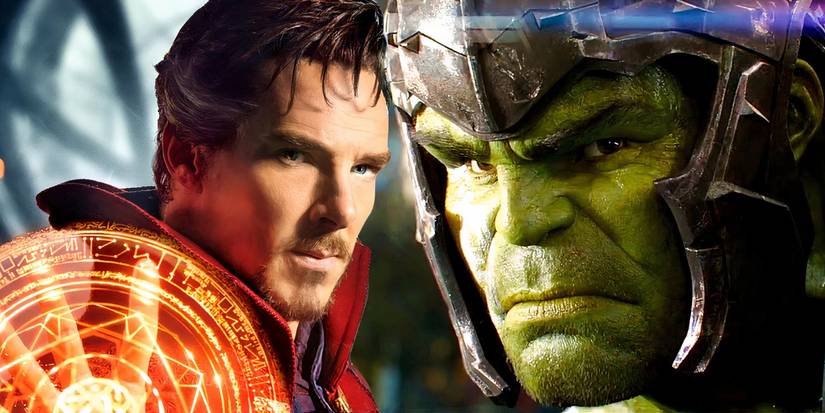 MCU's Hulk and Doctor Strange.