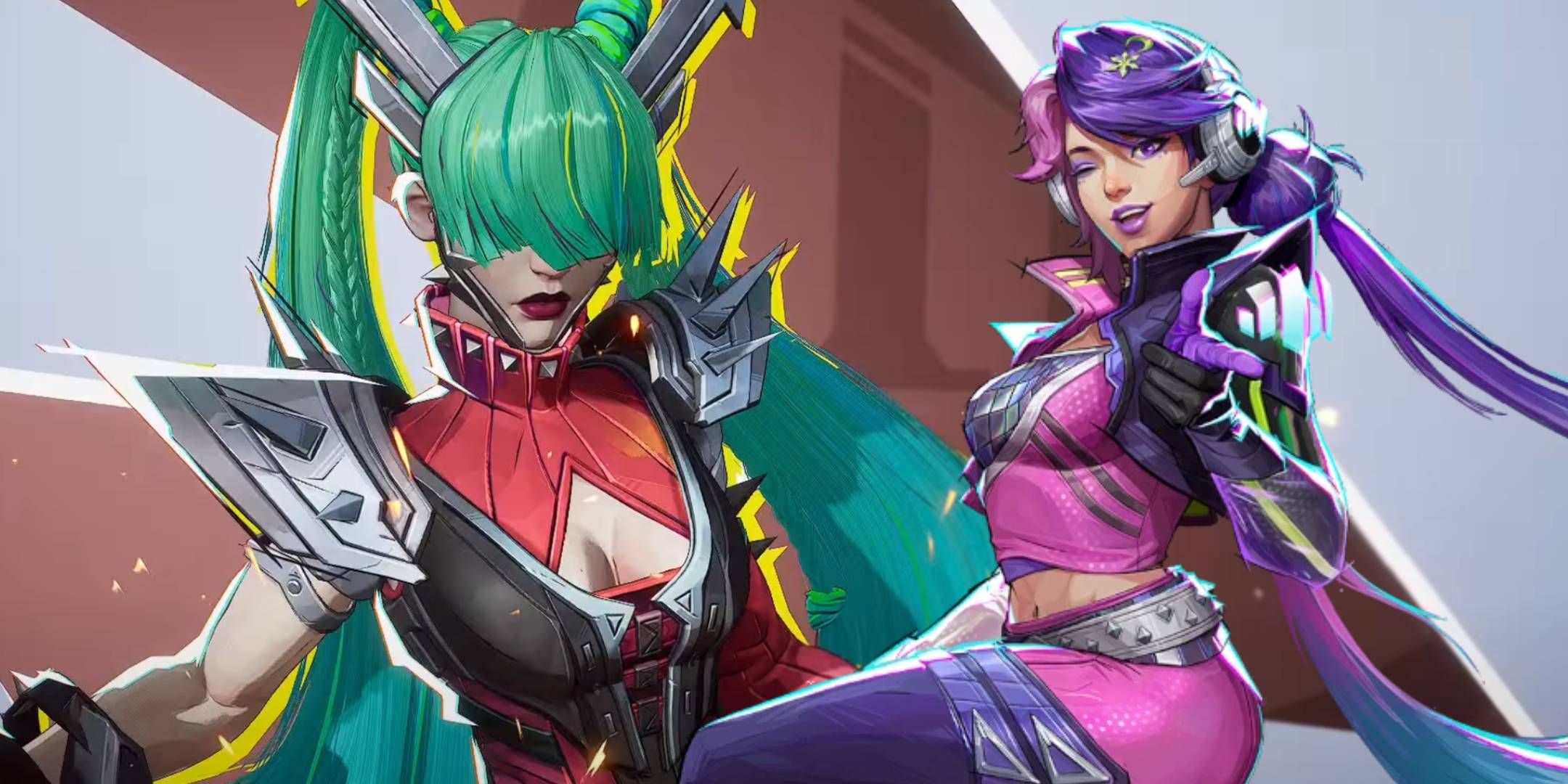 Marvel Rivals Punkchild Magik skin with new custom color with Mirae 2099 Luna Snow skin with custom color